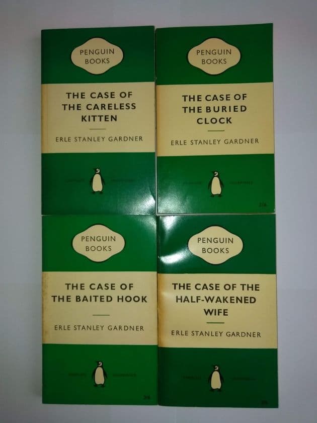 POCKET BOOKS: Erle Stanley Gardner ( 4 (Paperback)s) Penguin books.