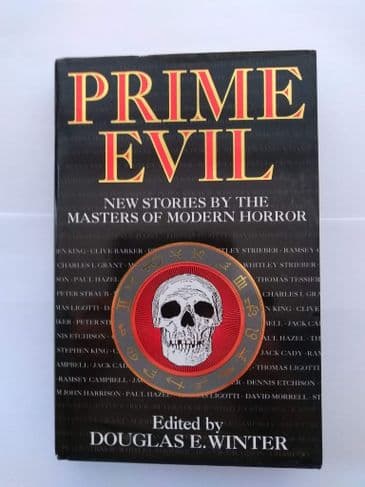 PRIME EVIL EDITED BY DOUGLAS E WINTER HARDBACK