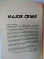 PRIZE MYSTERY NOVELS: MAJOR CRIME by OLIVER KEYSTONE  (NO 30 )  (Paperback )