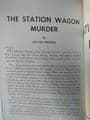 PRIZE MYSTERY NOVELS: THE STATION WAGON MURDER by MILTON PROPPER  (NO 8 )  (Paperback )