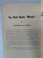 PRIZE MYSTERY NOVELS: THE WOLF HOWLS  MURDER  (NO 21 )  (Paperback )