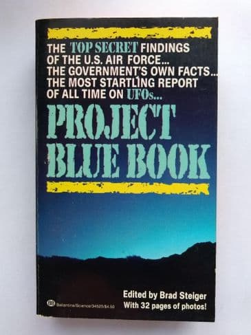 PROJECT BLUE BOOK EDITED BY BRAD STEIGER. (PAPERBACK)