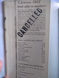 READERS UNION:  THE LOST PERCEPTION BY DANIEL GALOUYE. (HARDBACK)