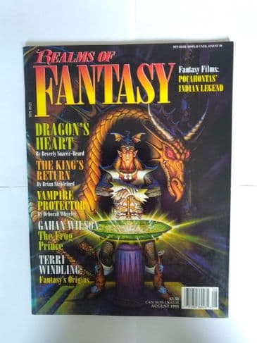 REALMS OF FANTASY VOL 1 NO 6 AUG 1995