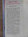 RED FIRE ON THE LOST PLANET by Angus MACVICAR (Hardcover)