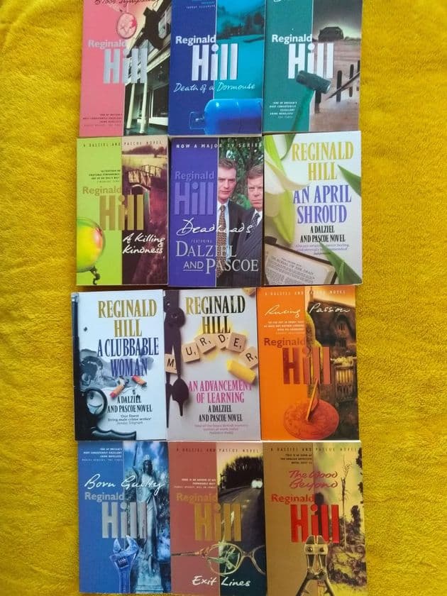 REGINALD HILL BUNDLE.   (12  X  PAPERBACKS)