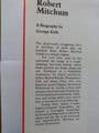 ROBERT MITCHUM by George Eells (Hardcover)