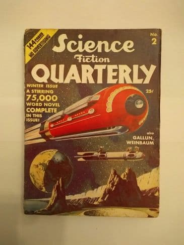 SCIENCE FICTION QUARTERLY NO 2 WINTER 1941