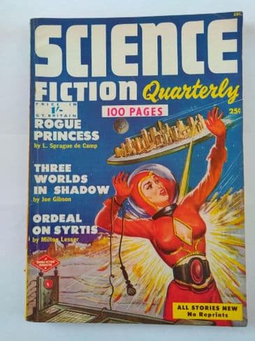 SCIENCE FICTION QUARTERLY NO 3  (1952) (British Edition)