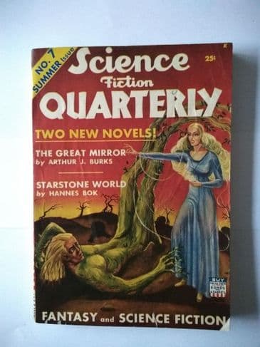 SCIENCE FICTION QUARTERLY NO 7 SUMMER 1942.