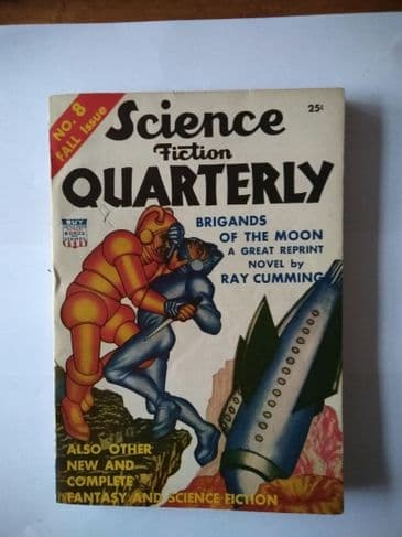 SCIENCE FICTION QUARTERLY NO 8 FALL 1942
