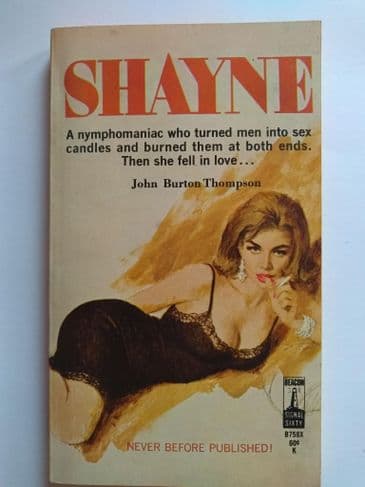 SHAYNE by John BURTON THOMPSON ( NO B758X) (Paperback)
