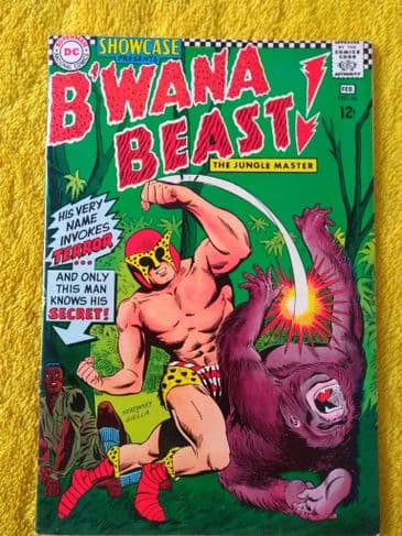 SHOWCASE PRESENTS B'WANA BEAST NO 66 FEB 1967.
