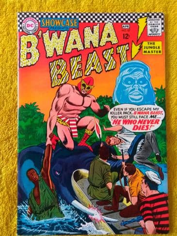SHOWCASE PRESENTS B'WANA BEAST NO 67 April 1967.