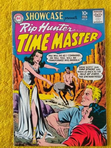 SHOWCASE PRESENTS RIP Hunter TIME MASTER NO 21 August 1959