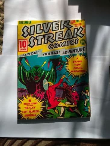 SILVER STREAK 1975 REPRINT OF SILVER STREAK NO 1