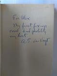 SIMON & SCHUSTER.  THE VOYAGE OF THE SPACE BEAGLE BY A E VAN VOGT (SIGNED, HARDBACK)