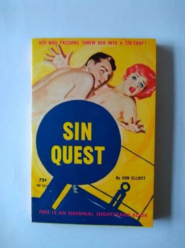 SIN QUEST by DON ELLIOTT (Robert Silverberg) (Paperback)