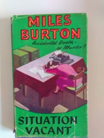 SITUATION VACANT (Hardcover) by Miles Burton