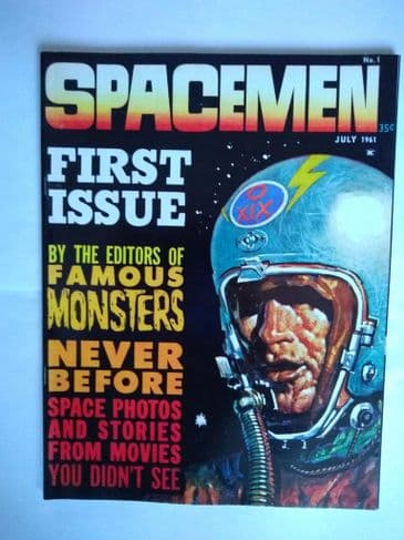 SPACEMEN MAGAZINE VOL 1 NO 1  1961 (Paperback)