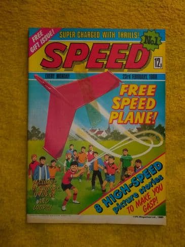 SPEED NO 1 23RD FEB 1980 (No.FREE GIFT)