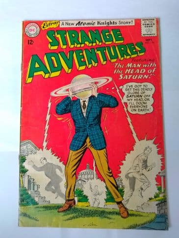 STRANGE ADVENTURES NO 156 September 1963