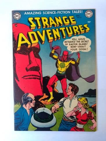 STRANGE ADVENTURES NO 16 JAN 1952 (CGC VF 7.5)