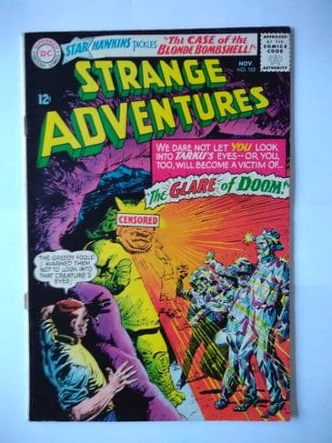STRANGE ADVENTURES NO 182 NOV 1965