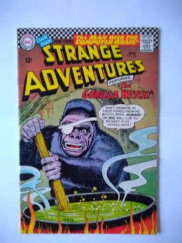 STRANGE ADVENTURES NO 186 March 1966