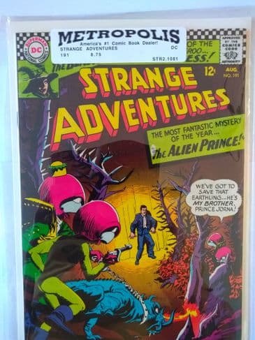 STRANGE ADVENTURES NO 191 August 1966