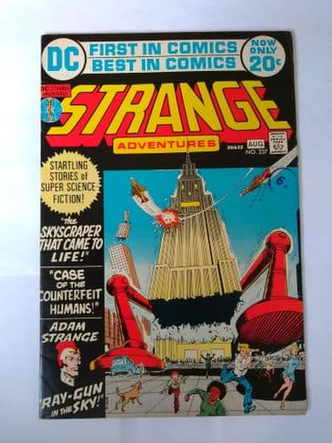 STRANGE ADVENTURES NO 237 August 1972