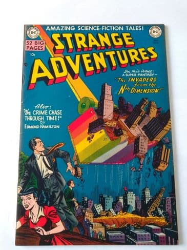 STRANGE ADVENTURES NO  4 January 1951 (CGC VF 8.0) (WHITE MOUNTAIN COLLECTION)
