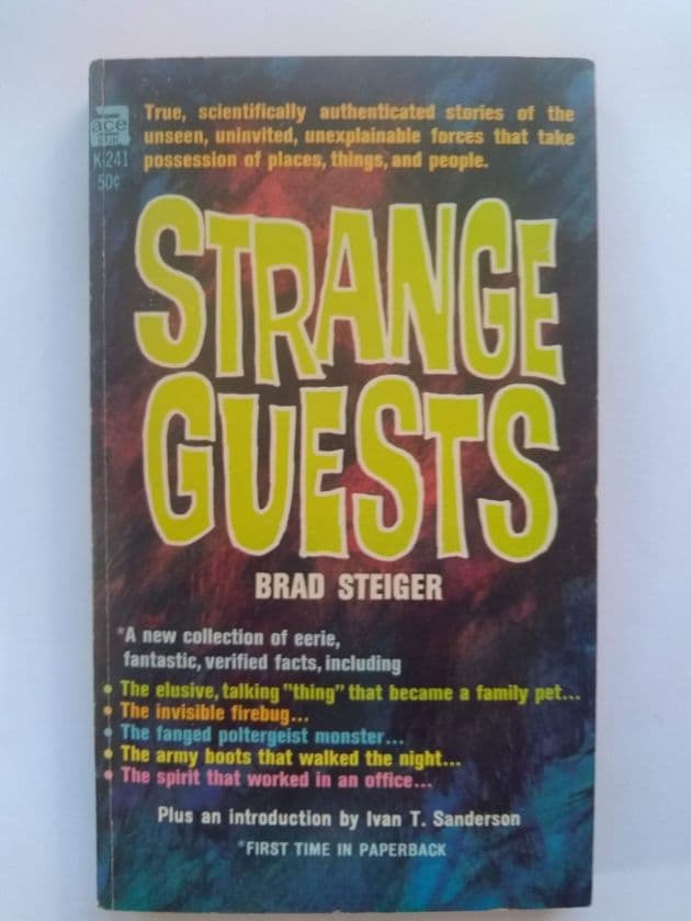 STRANGE GUESTS BY BRAD STEIGER (K-241) (PAPERBACK)