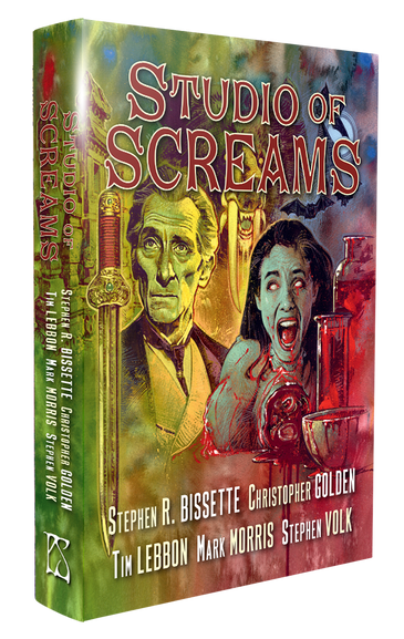Studio of Screams (hardcover) Volk, Morris, Lebbon, Bissette, Golden