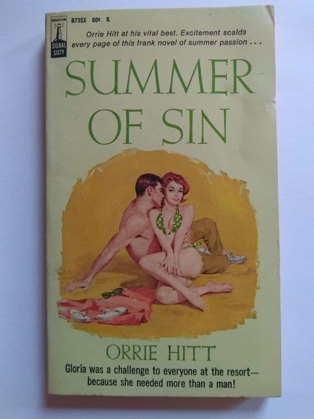 SUMMER OF SIN by ORRIE HITT (B735X)  (Paperback)