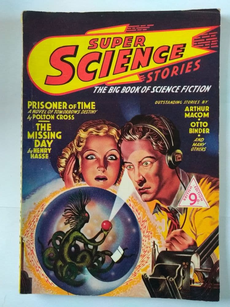 SUPER SCIENCE STORIES No 12 1953 British Edition