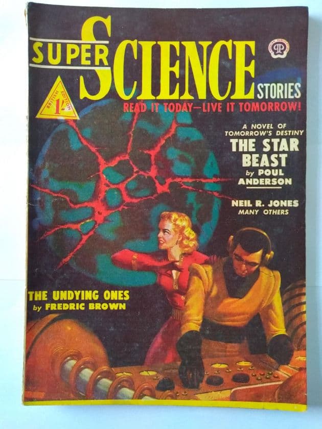 SUPER SCIENCE STORIES No 2 1951 British Edition