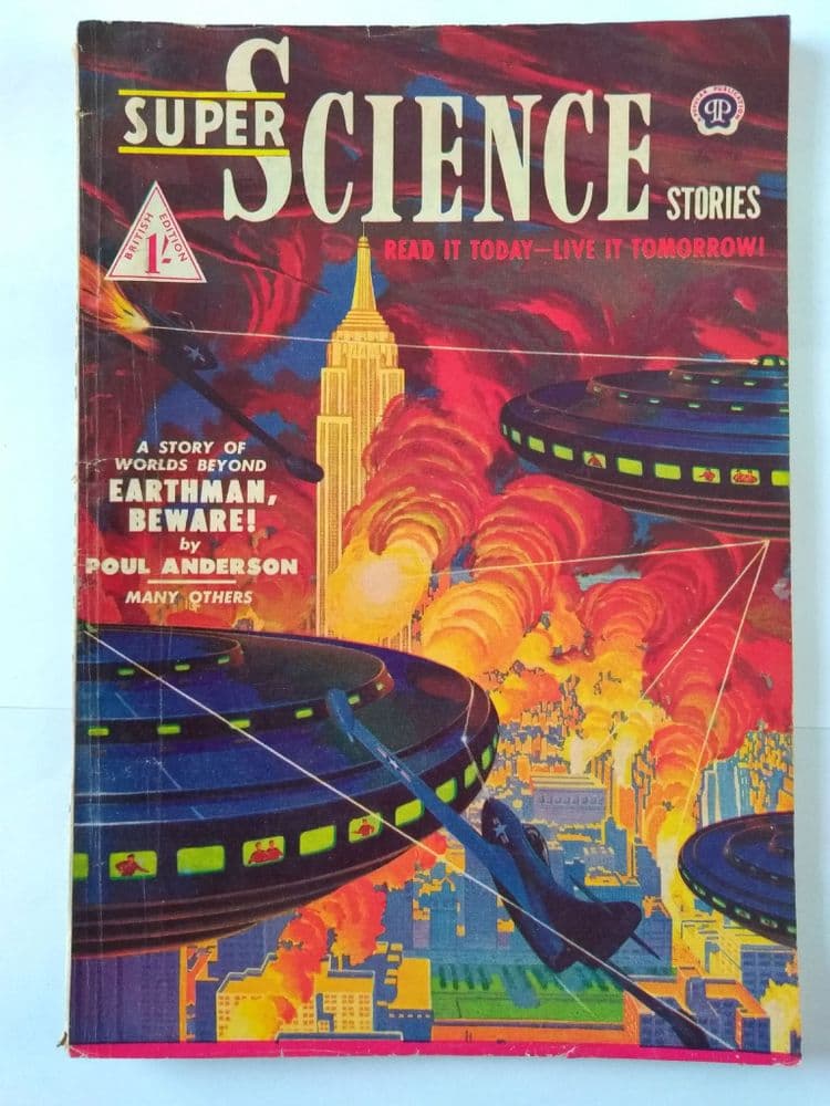 SUPER SCIENCE STORIES No 6 1951 British Edition