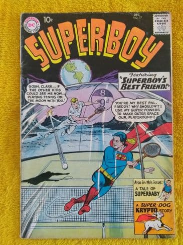 SUPERBOY NO 77  December 1959.