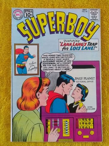 SUPERBOY NO 90  July 1961