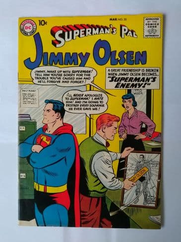 SUPERMAN'S PAL JIMMY OLSEN NO 35  March 1959 (CGC 6.0)