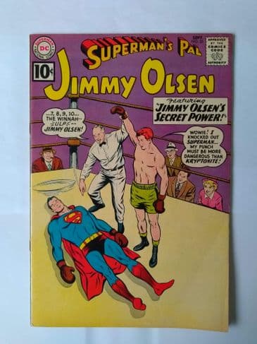SUPERMAN'S PAL JIMMY OLSEN NO 55 SEPT 1961 (CGC 7.0)