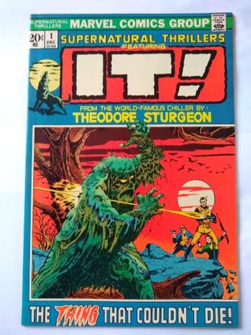 SUPERNATURAL THRILLERS FEATURING "IT" (MARVEL COMICS GROUP) VOL 1 NO 1 1972