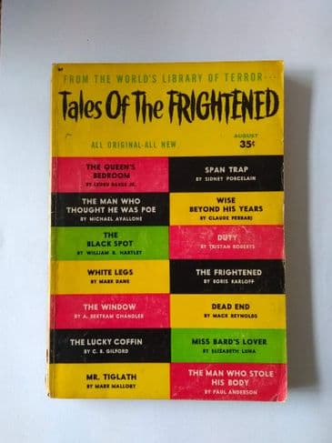 TALES OF THE FRIGHTENED VOL 1 NO 2 1957
