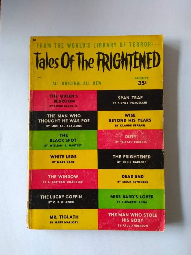 TALES OF THE FRIGHTENED VOL 1 NO 2 1957