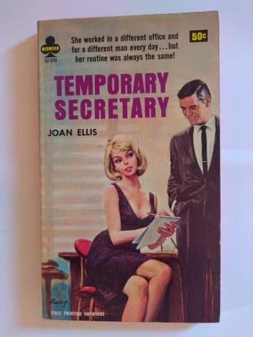 TEMPORARY SECRETARY by Joan Ellis No. 32-535 (Paperback)