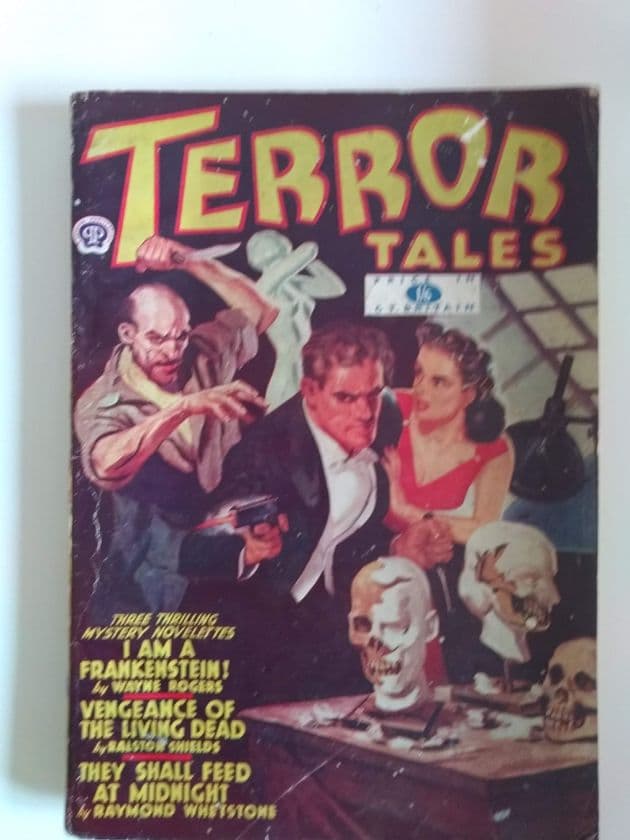 TERROR TALES (British Edition) No 3 1950.