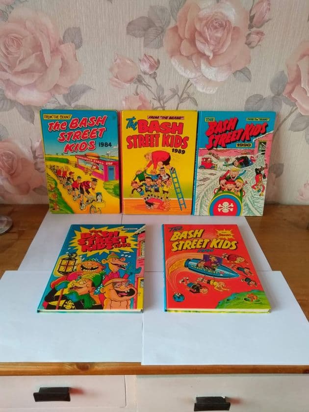 The Bash Street Kids 1984,89,90,91,92 (Hardback) Bundle 1.