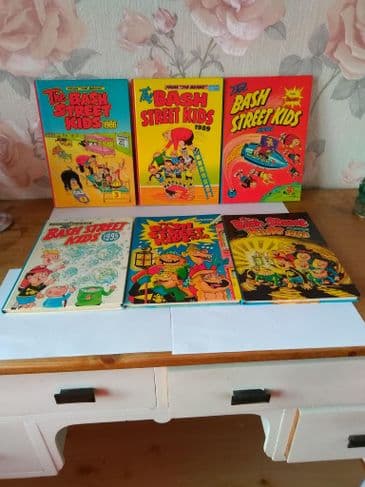 The Bash Street Kids 1986,89,91,92,93,95 (Hardback) Bundle 2.