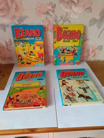 The Beano Book 1982,83,84,85 (Hardback) Bundle 1